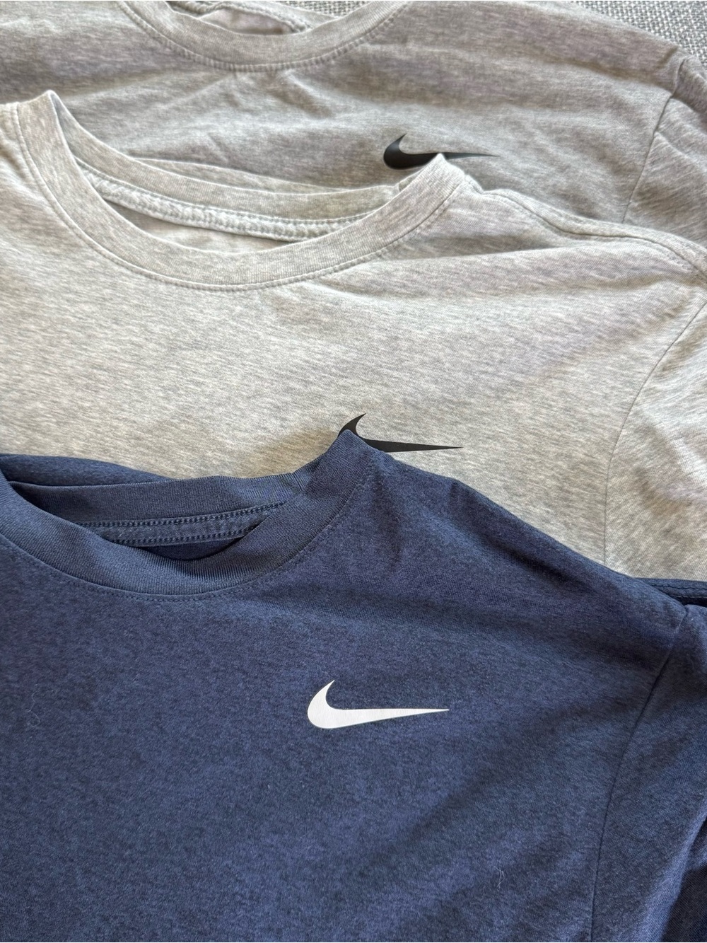 Nike Dri-FIT Crew Neck T-Shirt. Set of 3
